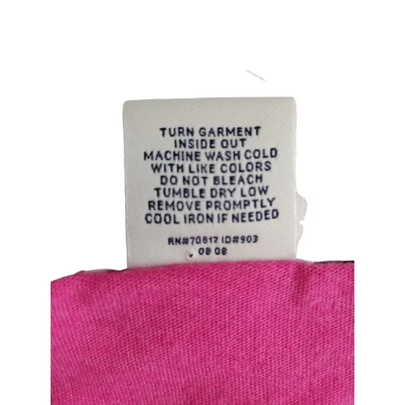 PINK Victoria's Secret T Shirt Let's Snuggle to Keep Warm Pink Large - Picture 3 of 8